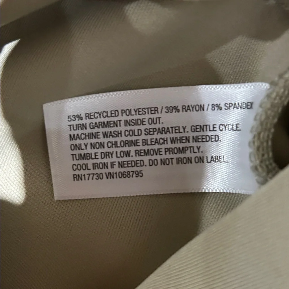 Light Green Gray Wide-Leg Pants - Picture 2 of 7